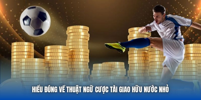 Hiểu đúng về thuật ngữ cược Tài giao hữu nước nhỏ